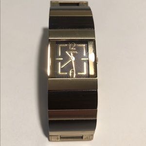 Brown and Gold Watch